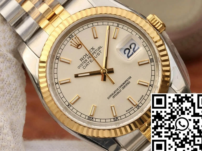 Rolex Gold AR 36MM Factory Yellow 116233 Datejust 0504